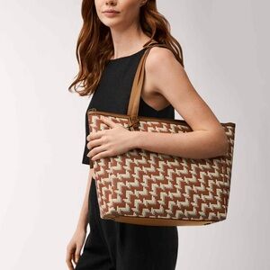 Fossil Large Tote Sydney Shopper Shoulder Bag - Multi Color